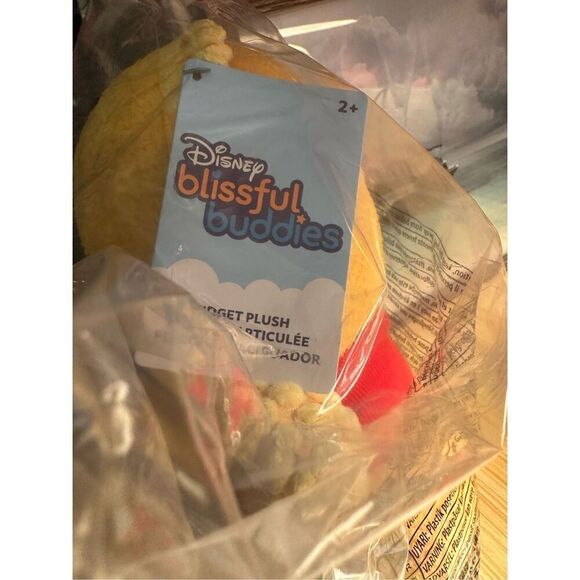 Blissful Buddies Fidget Plush - Winnie The Pooh Stuffed Animal with Embroidered - Picture 8 of 8